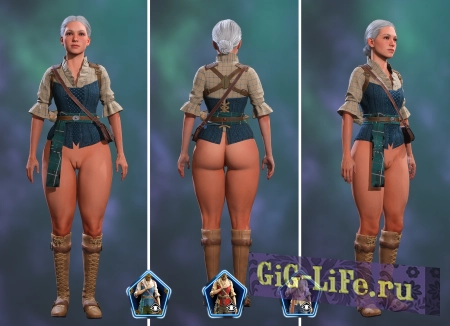 Hogwarts Legacy — Развратный наряд чемпионки с пышной попой | Depraved outfit of a champion with a lush booty