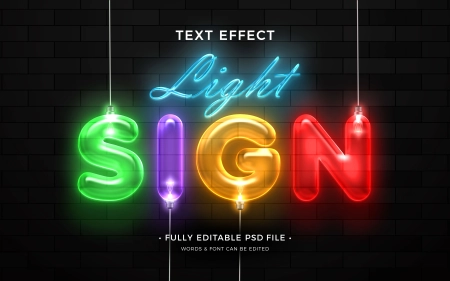 Неоновая вывеска - Текстовый эффект | Neon Sign - Text Effect
