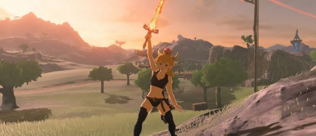 В Legend of Zelda появилась полуголая Боузетта - Видео