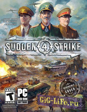 Sudden Strike 4 [v 1.12.28520 + 4 DLC] (2017) PC
