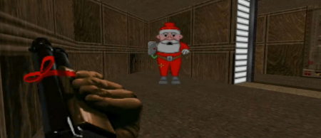 Doom — рождественский мод на VR
