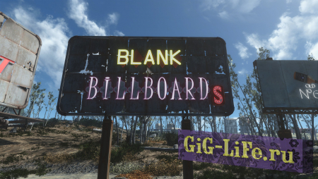 Пустые рекламные щиты Мэга / Mag's Blank Billboards