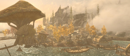 Skyrim — Масштабный мод Land of Vominhem с островами из The Witcher 3