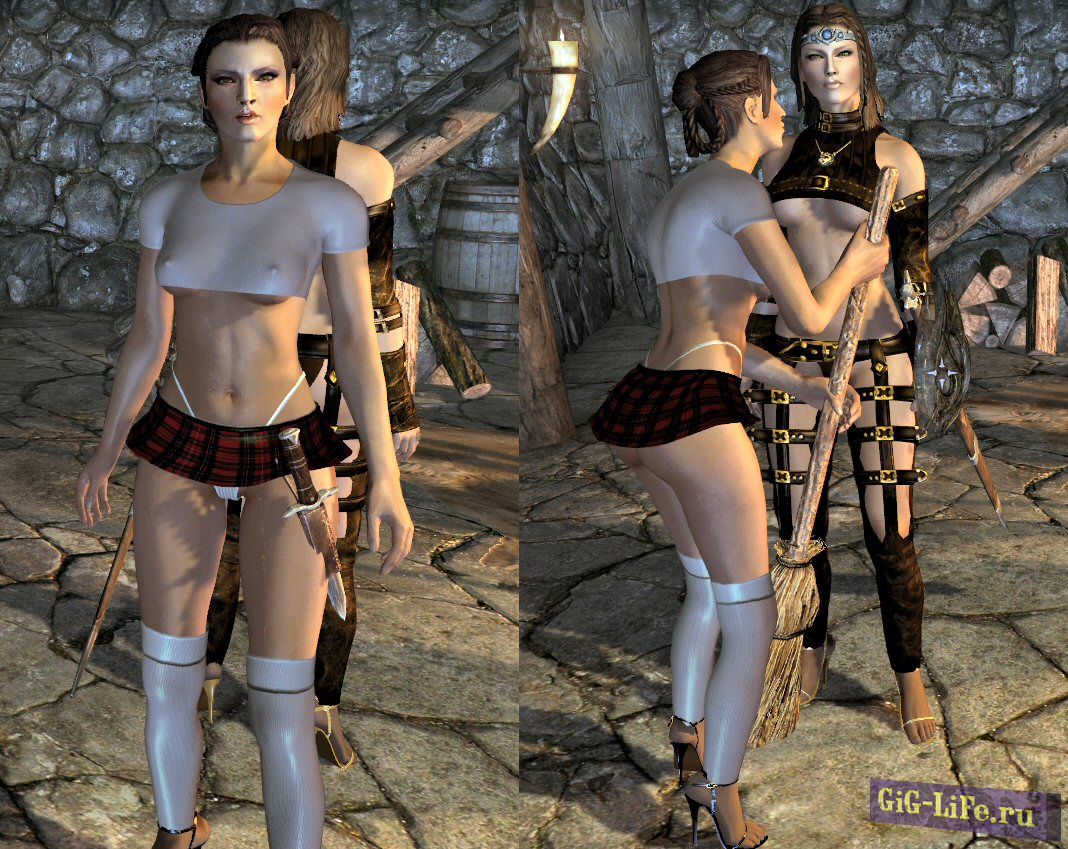 новая сексуальная одежда для девушек Skyrim для Skyrim - Моды для TES 5: Skyrim