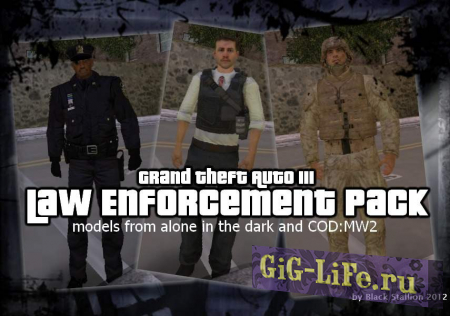 GTA III — Скины правоохранительных органов / Law Enforcement Pack