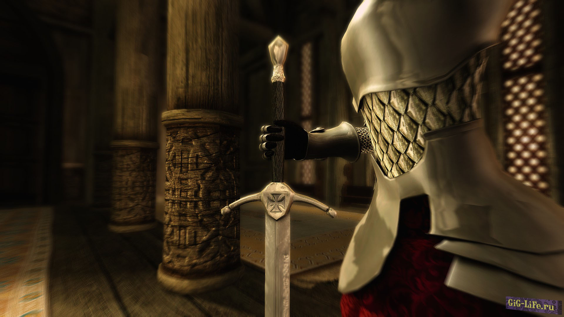 Skyrim — Доспехи рыцаря для UNP | Chevaleresse Armor for UNP
