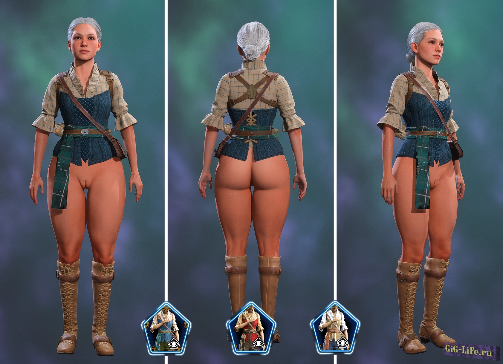 Hogwarts Legacy — Развратный наряд чемпионки с пышной попой | Depraved outfit of a champion with a lush booty