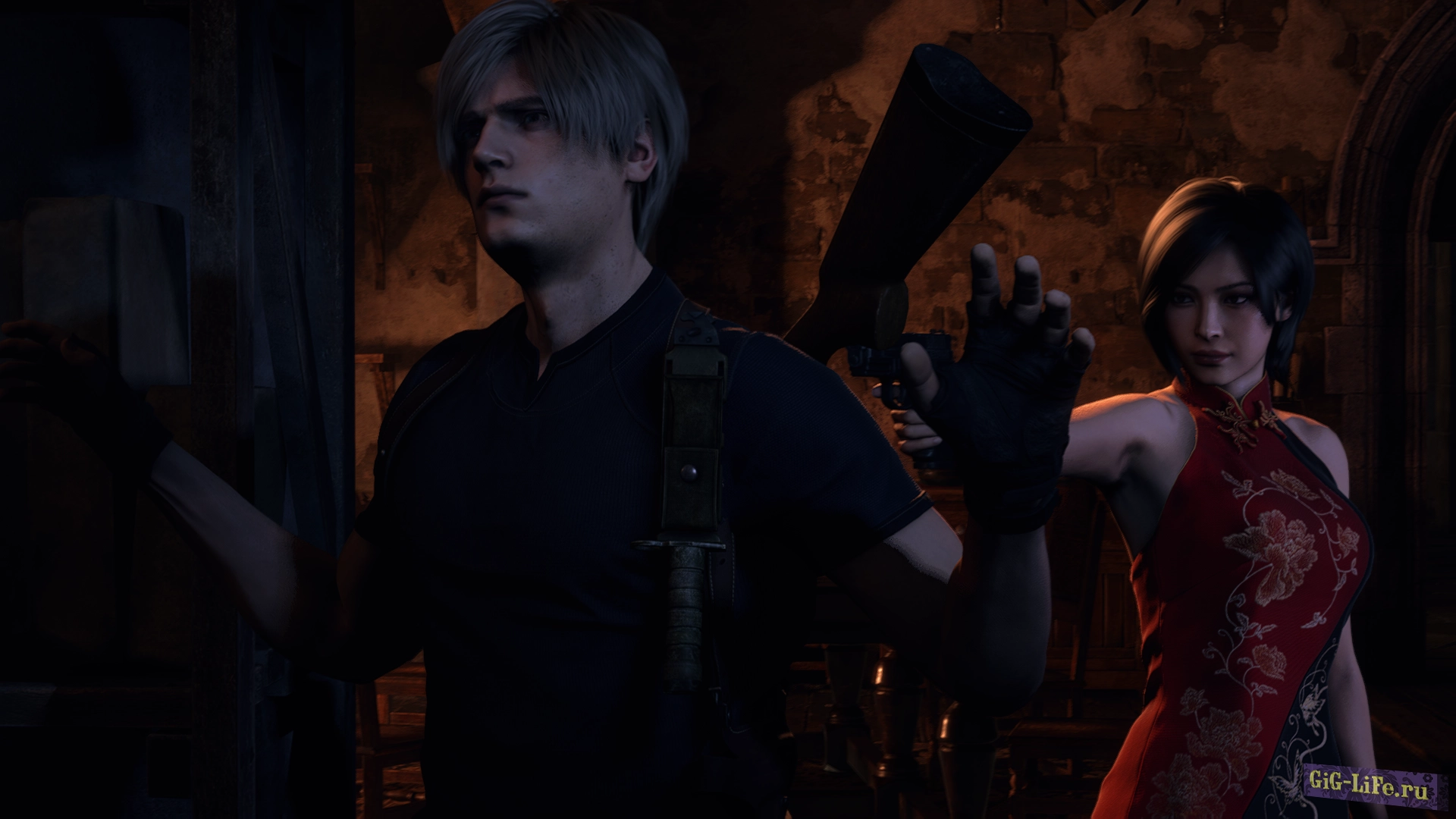 Resident Evil 4 Remake — Красное платье Якудзы для Ады Вонг | Ada RE4R Dress