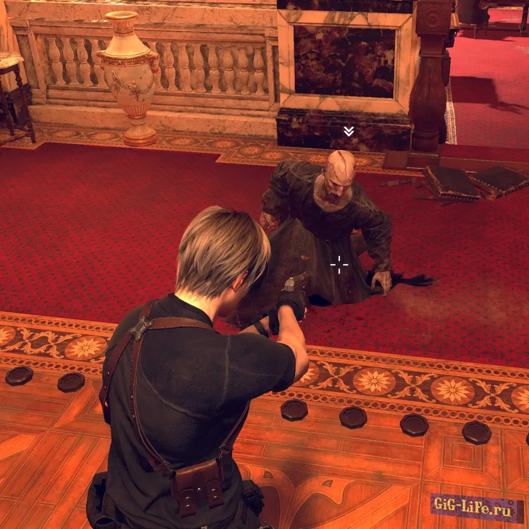 Resident Evil 4 Remake — Ранение в ногу | Legshots stagger