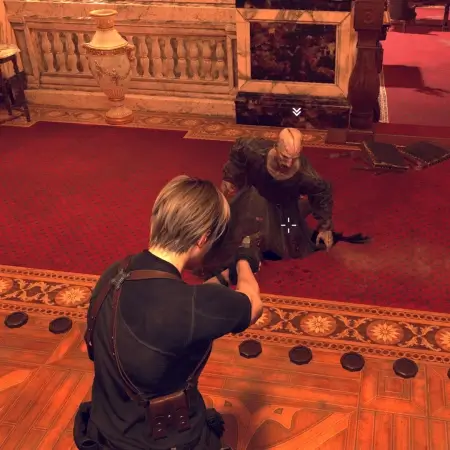 Resident Evil 4 Remake — Ранение в ногу | Legshots stagger