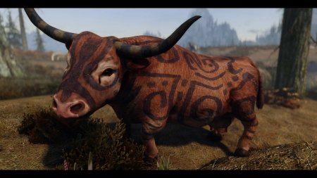 Skyrim — Реплейсер для коров и быков | Cow Replacer- Mihail Monsters and Animals