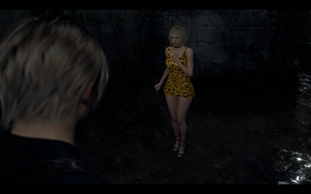 Resident Evil 4 Remake — Леопардовое мини платье | Custom Dress for Ashley