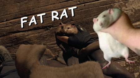 Resident Evil 4 Remake — Вместо гранаты жирная крыса / Meme Fat Rat (Replace heavy grenade)