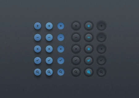 Комплект пользовательских кнопок | Set of custom buttons