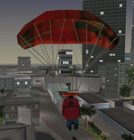 GTA:VC — Парашют из Сан-Андреаса | San Andreas Parachute
