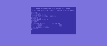 Страница 404 — Интерфейс Commodore 64 | Commodore 64 Interface