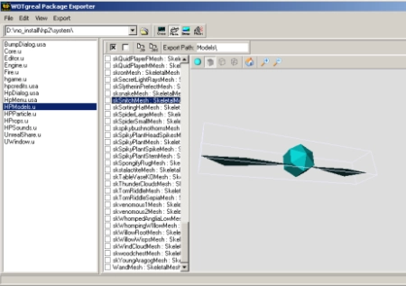 Unreal Tournament — WOTgreal Package Exporter
