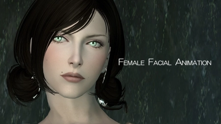 Skyrim — Женская лицевая анимация | Female Facial Animation