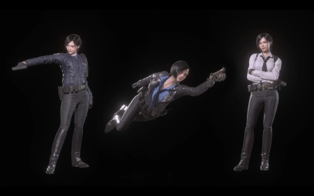 Resident Evil 4 Remake — Полицейская мото-униформа для Ады Вонг | RPD - Ada Motorcycle Cop