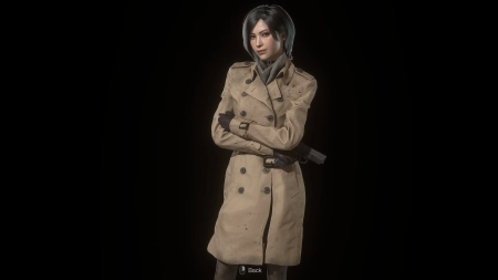 Resident Evil 4 Remake — Тренчкот и куртка - Маскировочный костюм для Ады Вонг | Trench Coat and Jacket - Undercover Ada Outfit