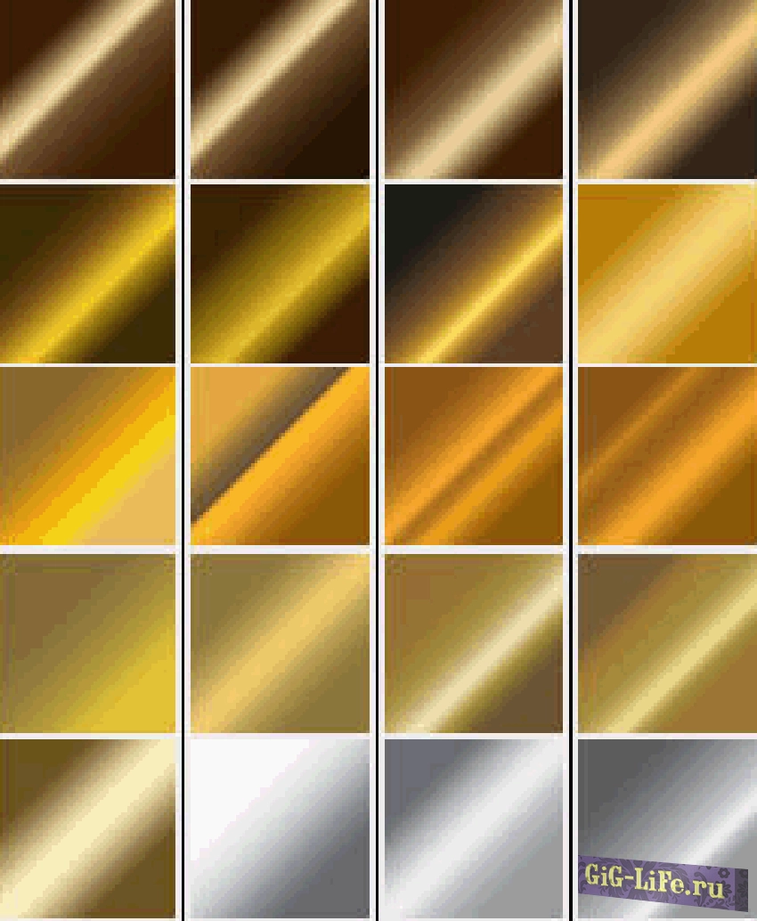 Бронзовые градиенты | Bronze gradients