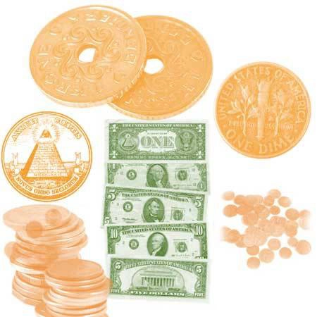 Кисть для фотошопа — Монеты и купюры | Coins and Bills