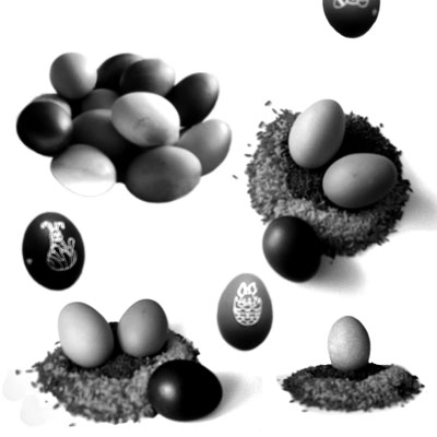 Кисть для фотошопа — Пасхальные яйца | Easter Eggs