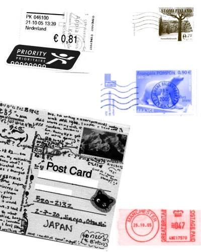 Кисть для фотошопа — Марки, конверты, печати | Stamps, envelopes, seals