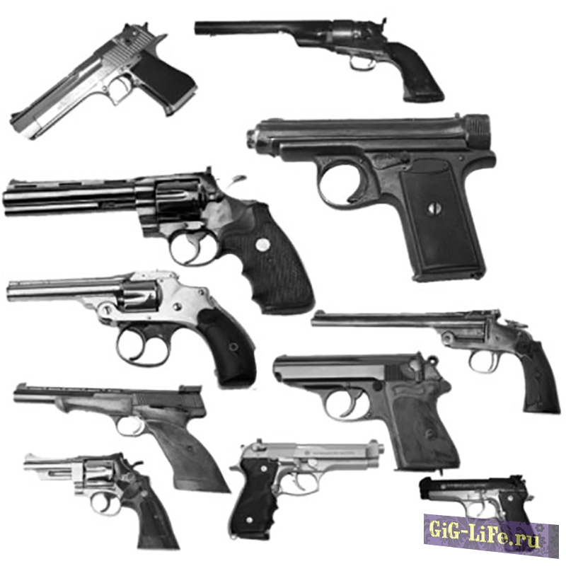 Кисть для фотошопа - Оружейный набор | Gun Set