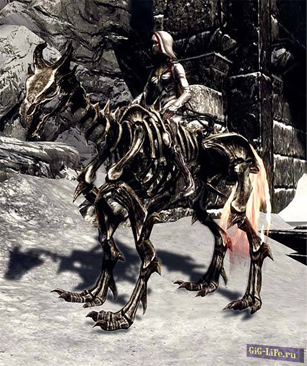 Skyrim — Демоническая Скелетная лошадь | Demonic Skeleton Horse