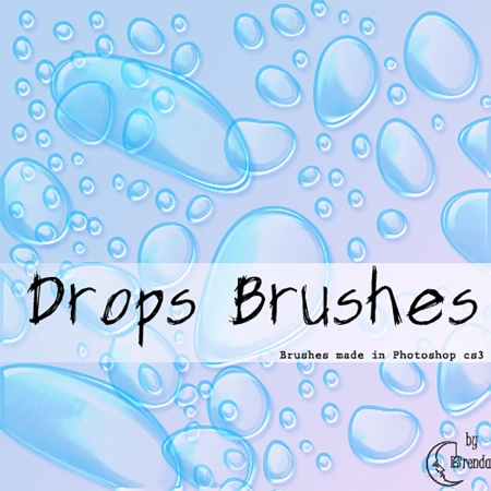 Кисть для фотошопа - Капли | Drops Brushes