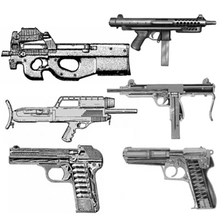 Кисть для фотошопа - Огнестрельное оружие | Firearms
