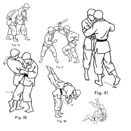 Кисть для фотошопа - Jiu-Jitsu, Judo