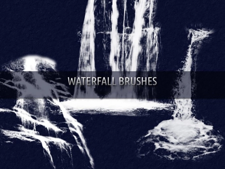 Кисть для фотошопа - Водопады | Waterfall Brushes