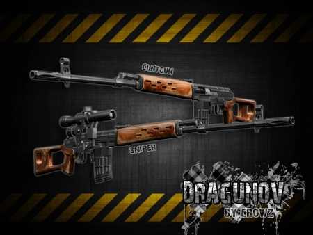 GTA:SA — Снайперская винтовка Драгунова | Dragunov Sniper Rifle