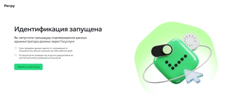 Как подтвердить владение доменом через Госуслуги: пошаговый гайд (на примере Reg.ru)