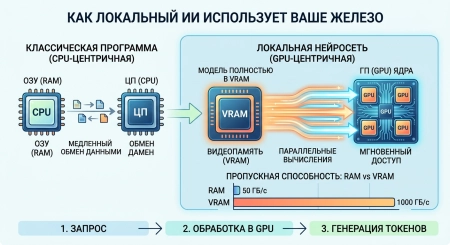 Локальный ИИ на Windows: Как запустить свой «ChatGPT» без интернета и подписок